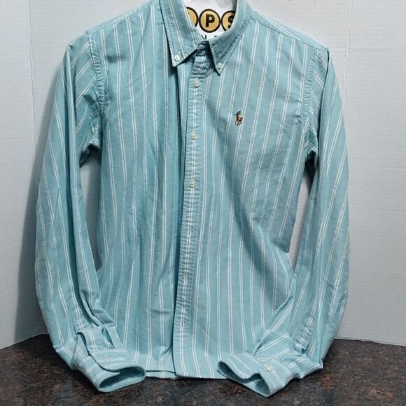 Boys Ralph Lauren Pinstripe Shirt..SIZE 4 - Picture 1 of 6